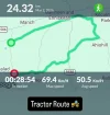 Ballinacarriga Tractor Run 29th March 2026 Tractor Route.webp